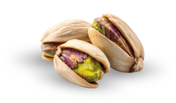 Tres pistachos